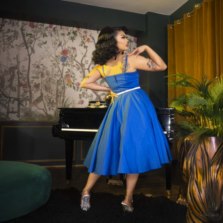 Peggy Retro-Inspired Full Circle Dress