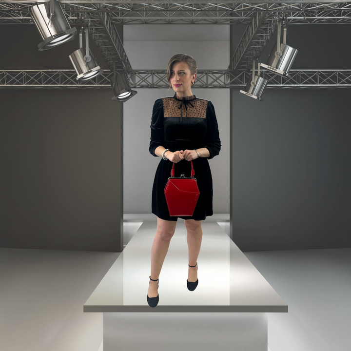 To Die For Purse in Patent Vegan Leather