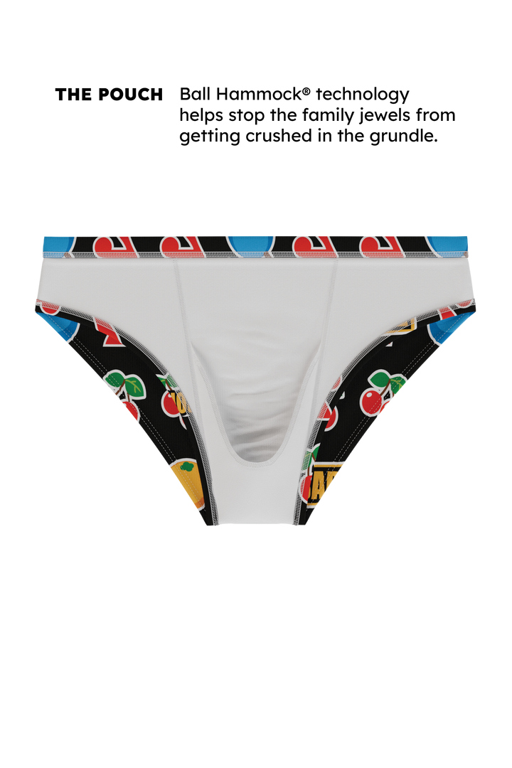 The Jackpot | Slot Machine Ball Hammock® Pouch Swim Briefs