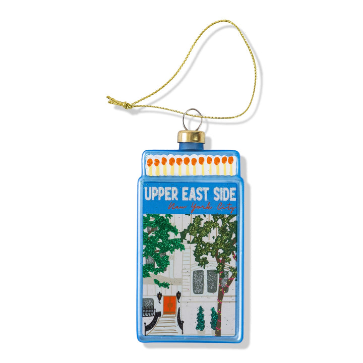 Matchbook Ornament - Upper East Side
