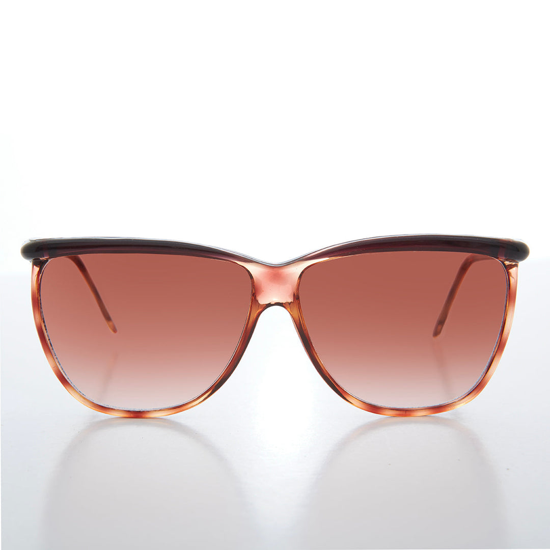 Women's Sunglasses with Colored Brow Line - Verla