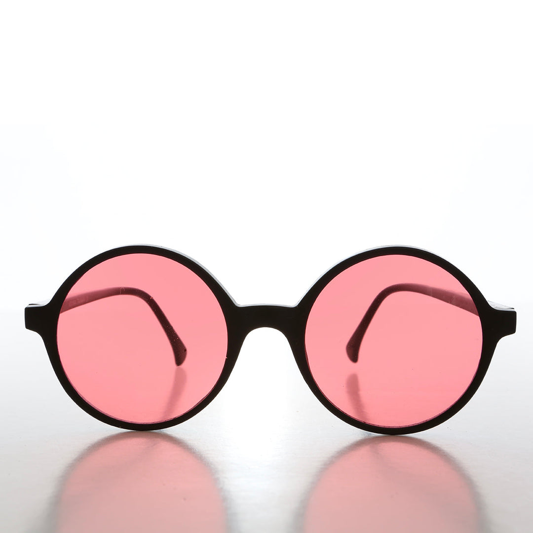Round Sunglasses with Tinted Lenses - Viva