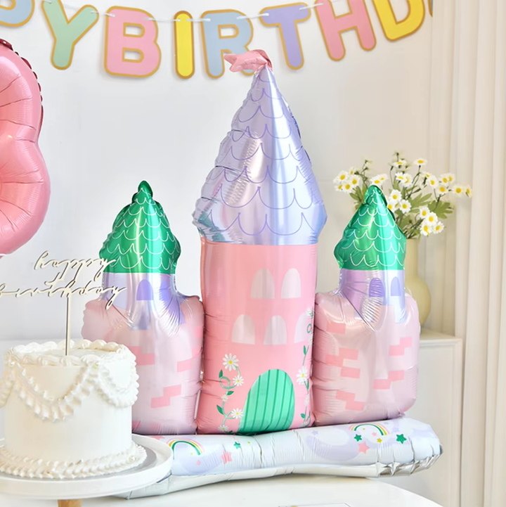 Fairy Castle Standing Foil Balloon Decoration F07M1-8