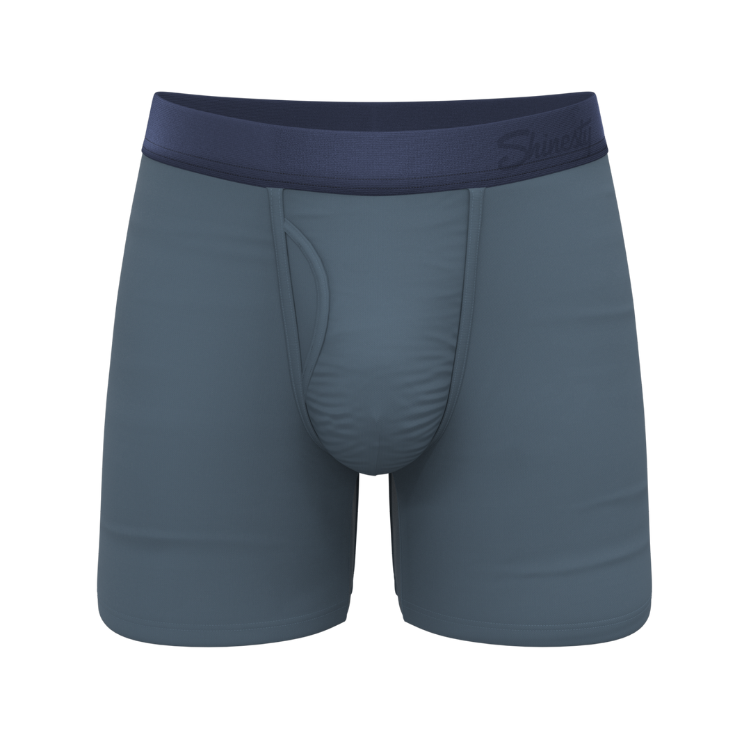 The Wake In The Lake | Tonal Teal Ball Hammock® Pouch Underwear With Fly