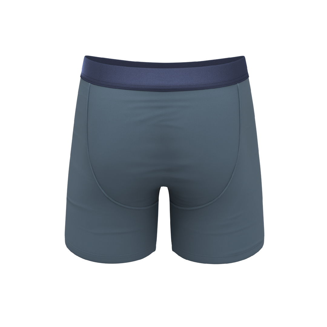 The Wake In The Lake | Tonal Teal Ball Hammock® Pouch Underwear