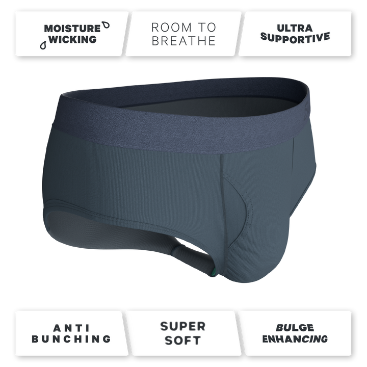The Wake In The Lake | Tonal Teal Ball Hammock® Pouch Underwear Briefs