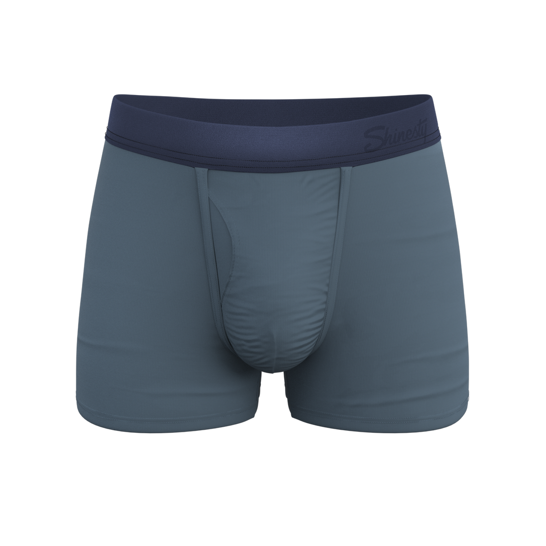 The Wake In The Lake | Tonal Teal Ball Hammock® Pouch Trunks Underwear