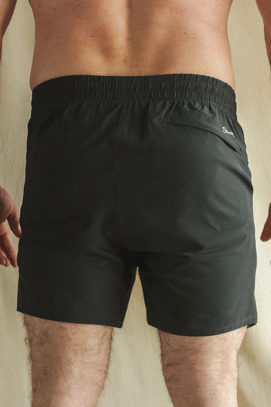 The Water Break | Black and Green Neon Ball Hammock® 5 Inch Athletic Shorts