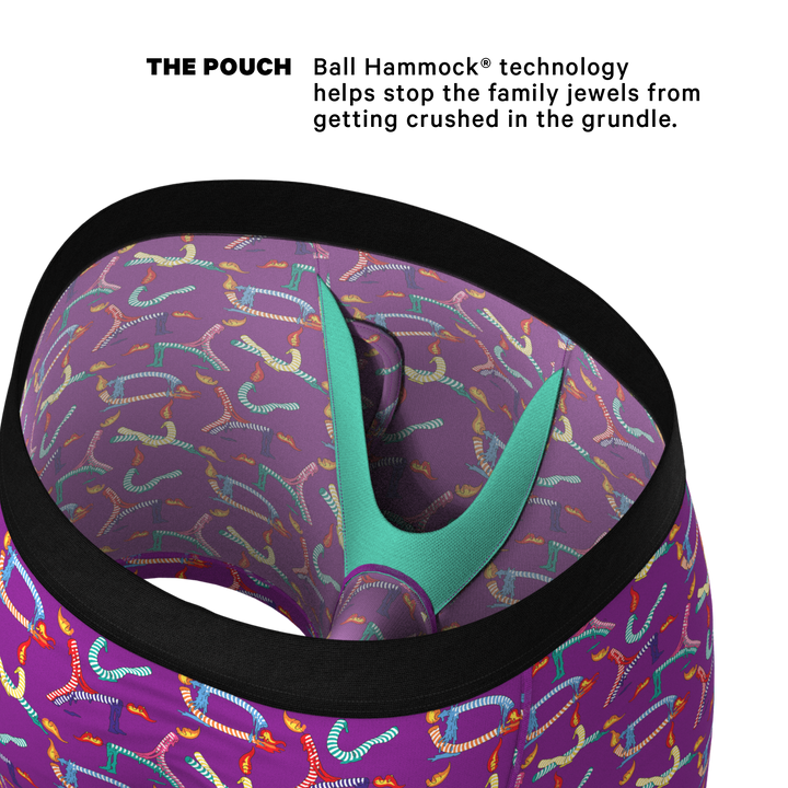 The Wax Play | Birthday Candles Ball Hammock® Pouch Underwear With Fly