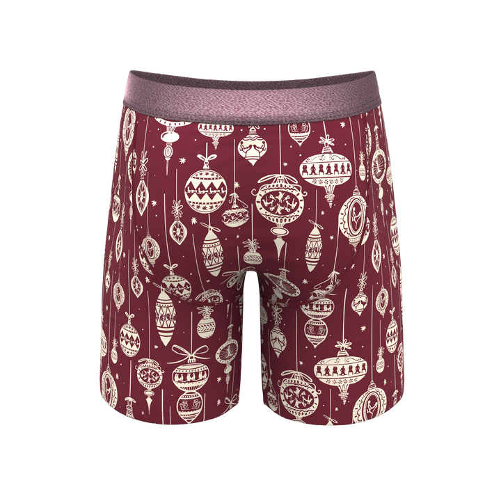 The Well Hung | Naughty Ornament Long Leg Ball Hammock® Pouch Underwear With Fly