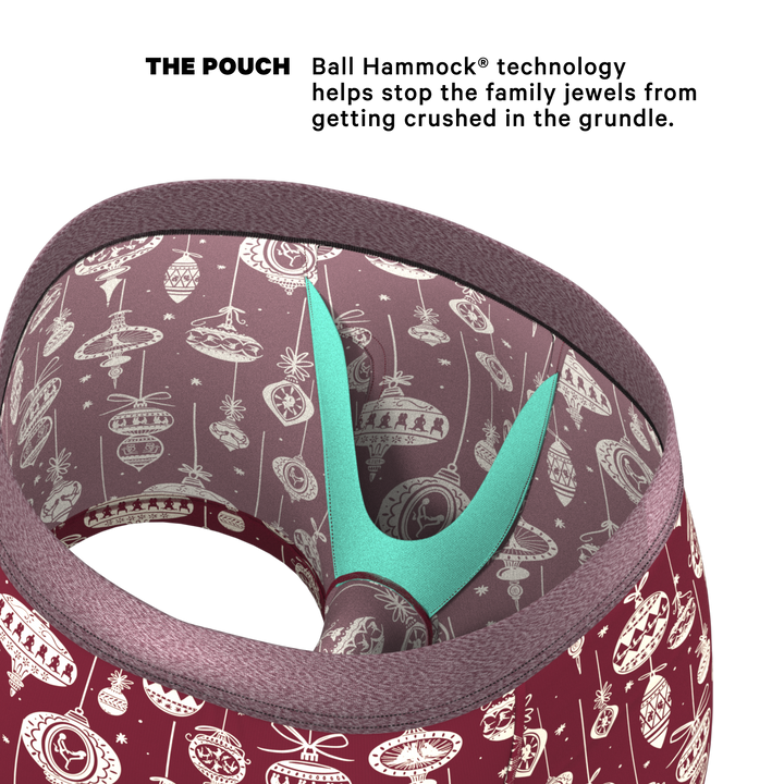 The Well Hung | Naughty Ornament Ball Hammock® Pouch Trunks Underwear