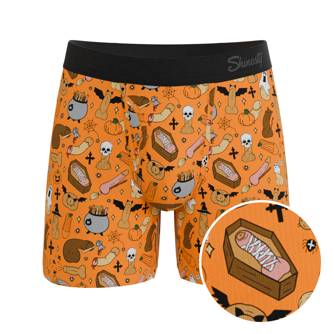 The Wicked Willy | Graphic Trick or Treat Ball Hammock® Pouch Underwear With Fly