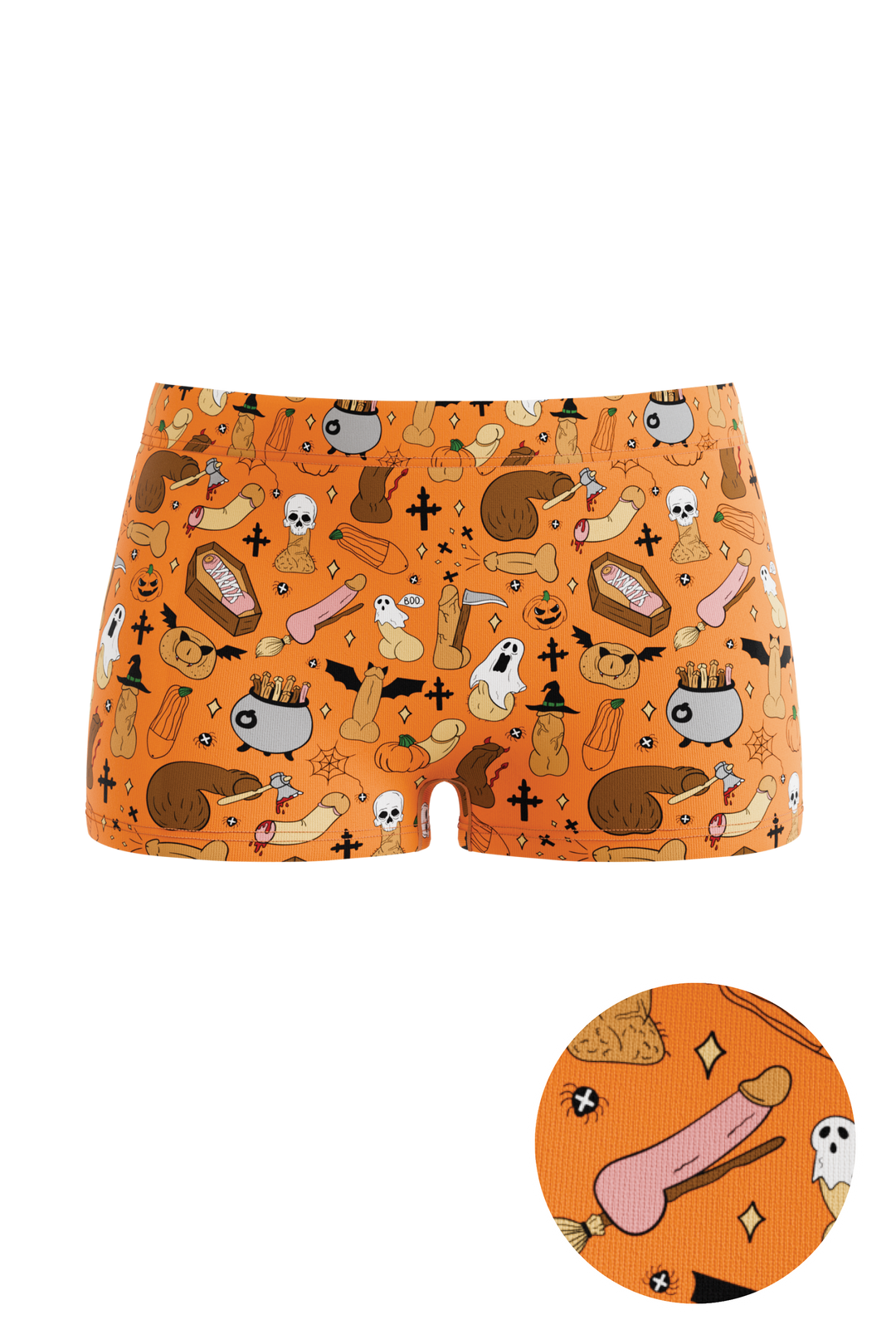 The Wicked Willy | Graphic Trick or Treat Modal Boyshort Underwear