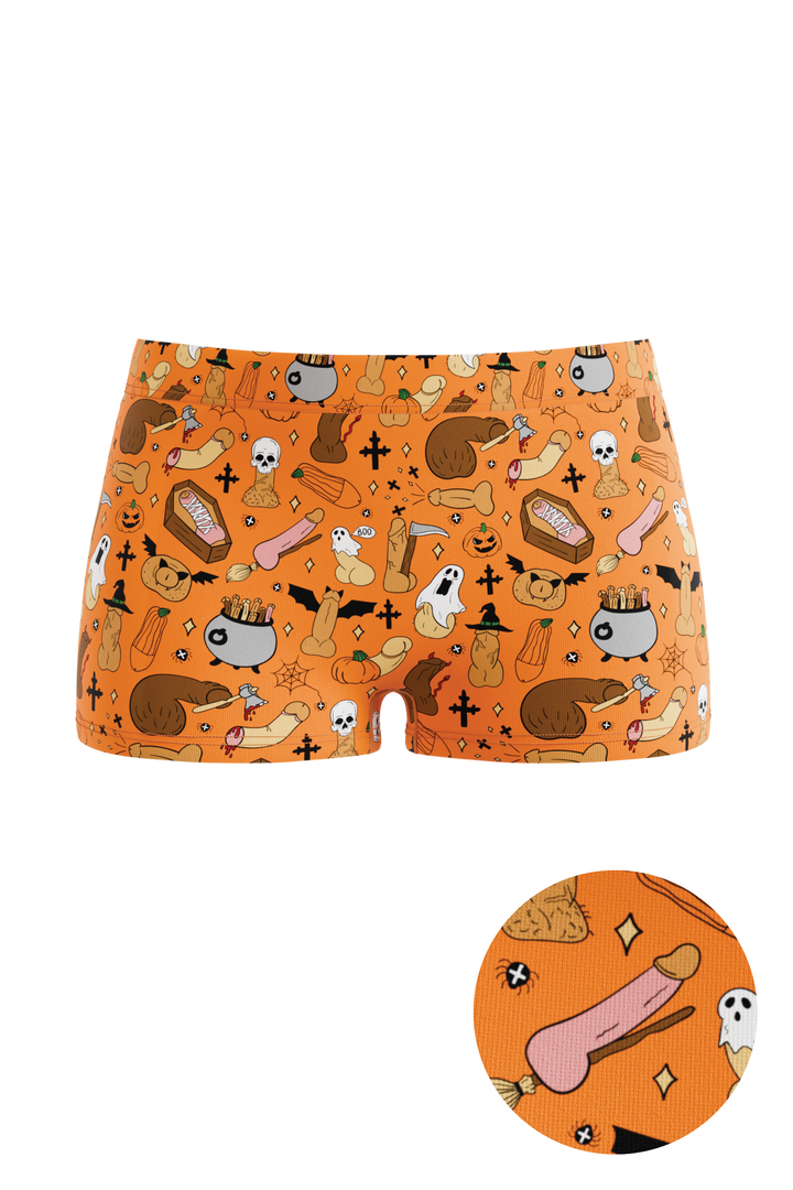 The Wicked Willy | Graphic Trick or Treat Modal Boyshort Underwear