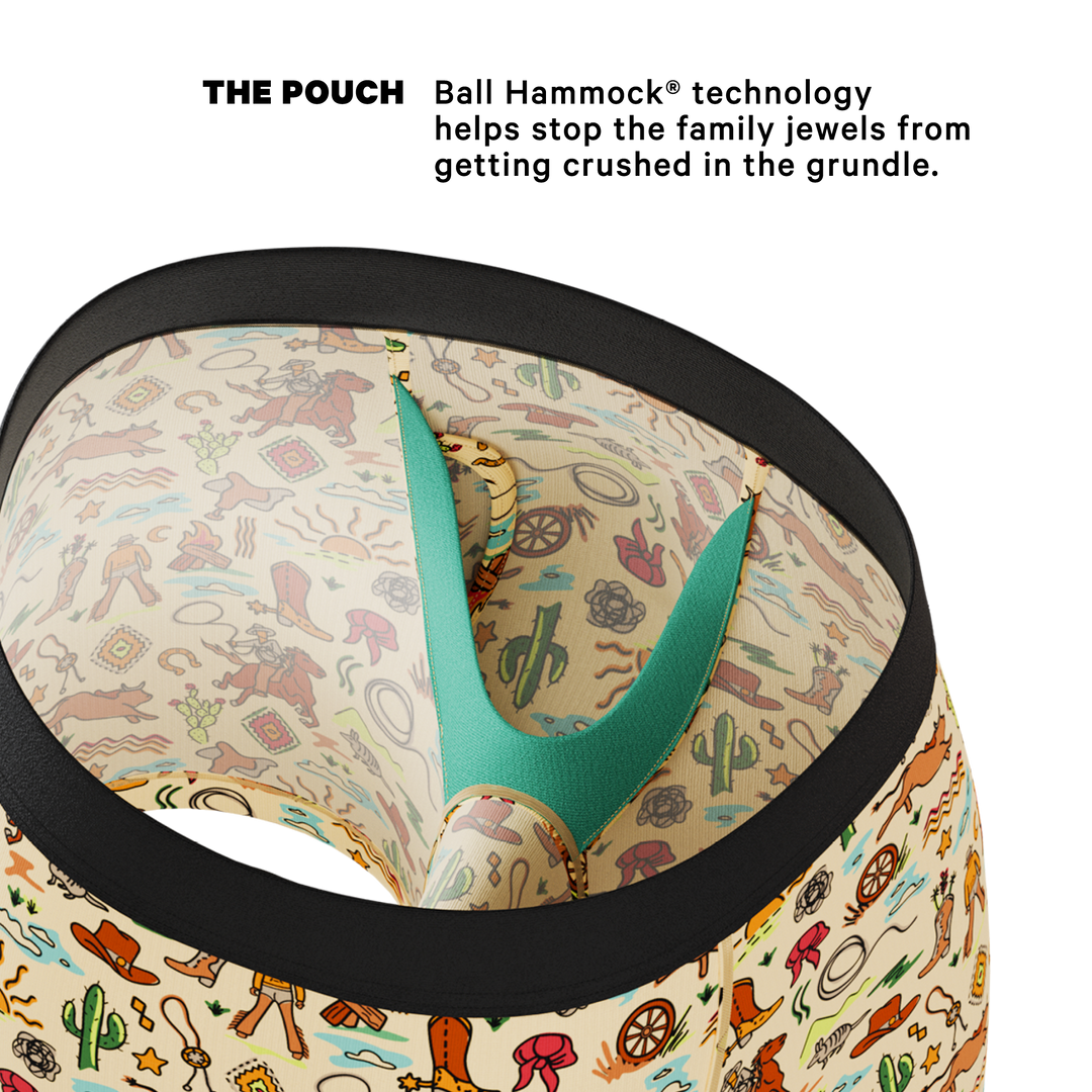 The Wild Bandit | Bull Ball Hammock® Pouch Underwear With Fly