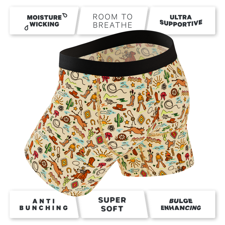The Wild Bandit | Bull Ball Hammock® Pouch Underwear With Fly