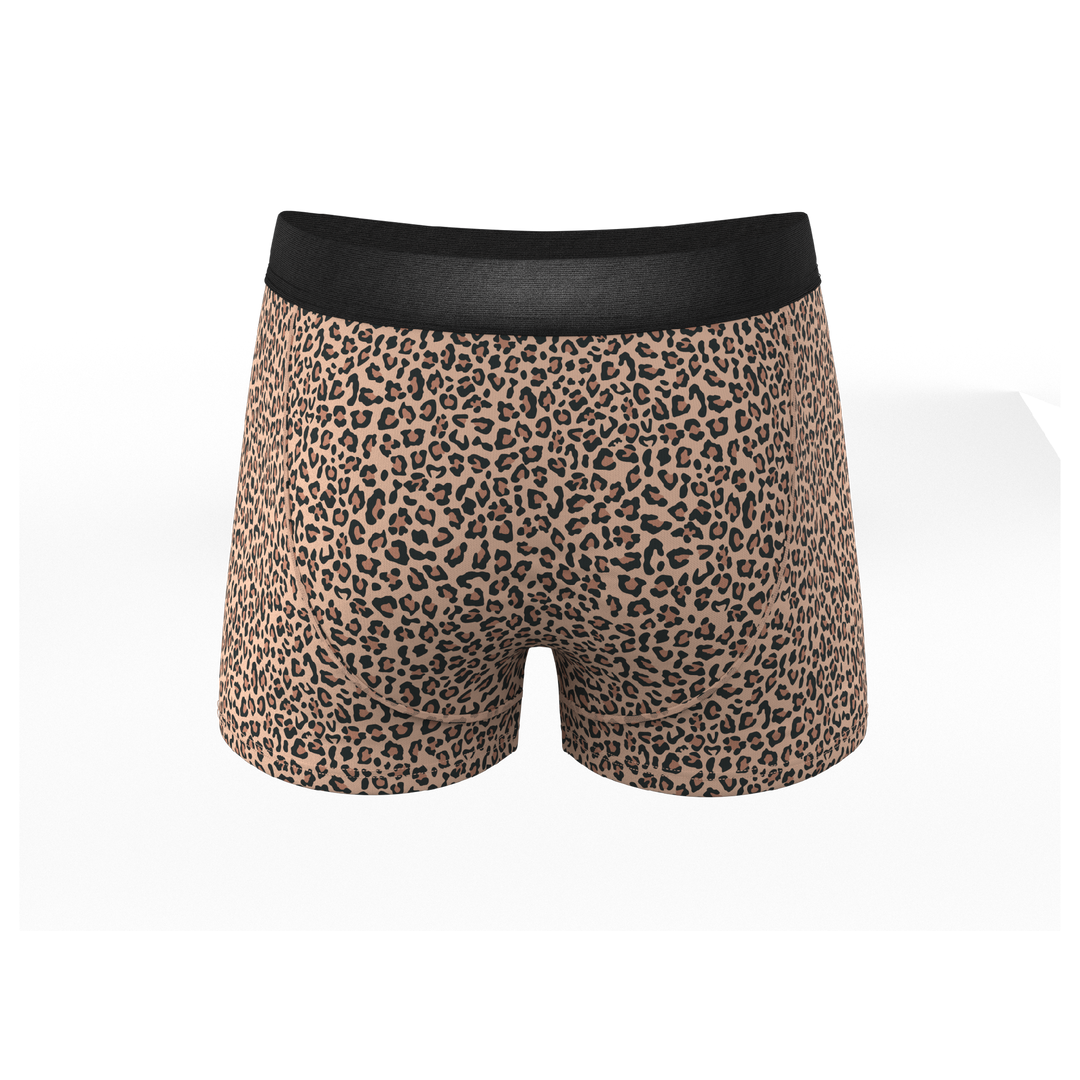 The Wild Cat | Leopard Print Ball Hammock® Pouch Trunks Underwear