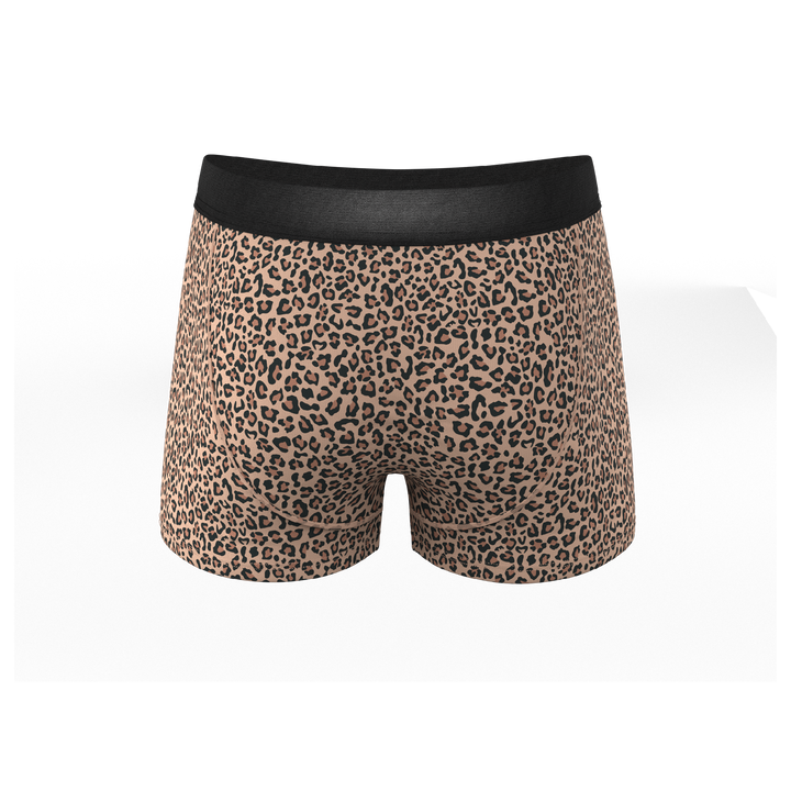 The Wild Cat | Leopard Print Ball Hammock® Pouch Trunks Underwear