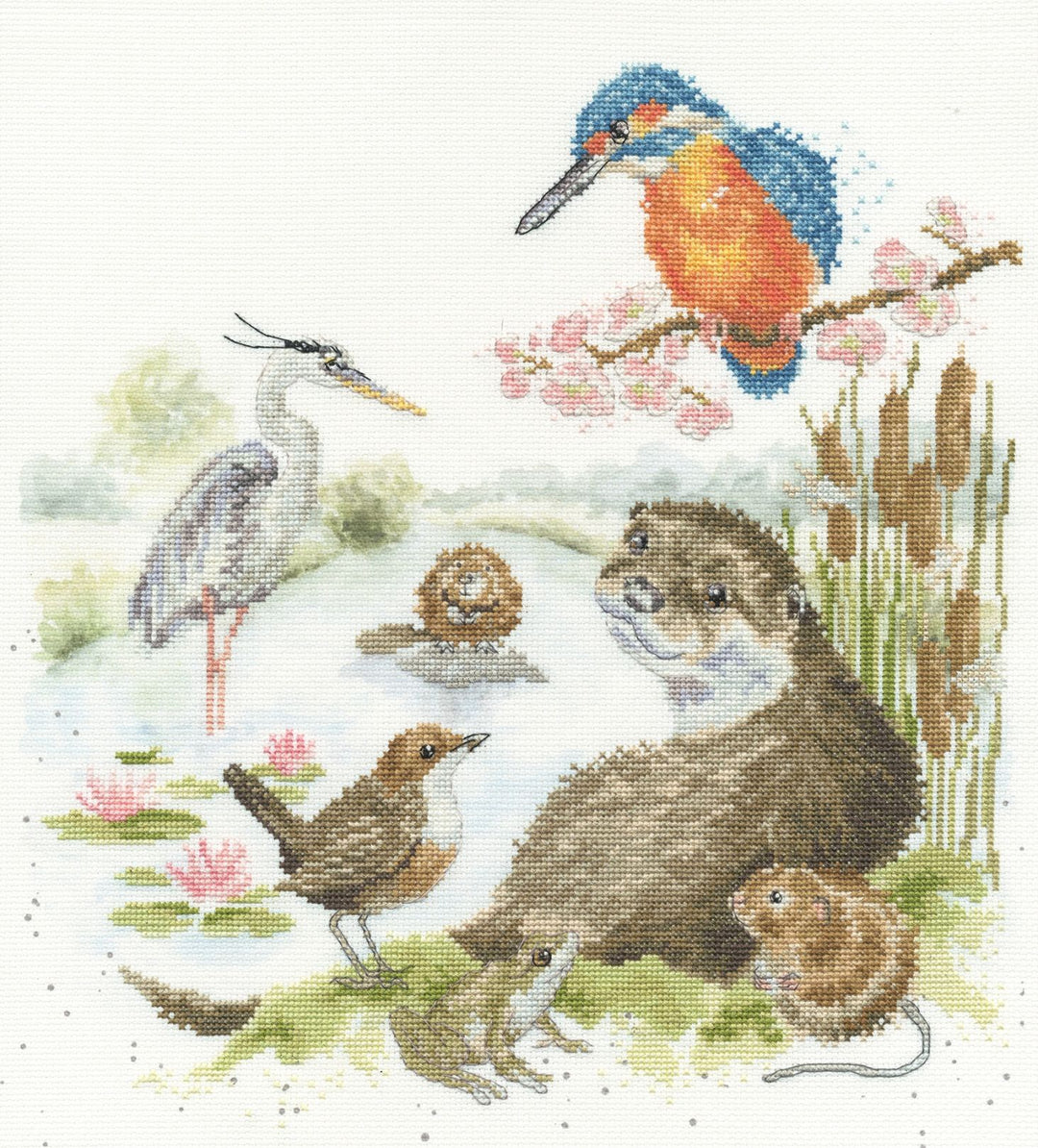 The Water's Edge XHD148 Counted Cross Stitch Kit