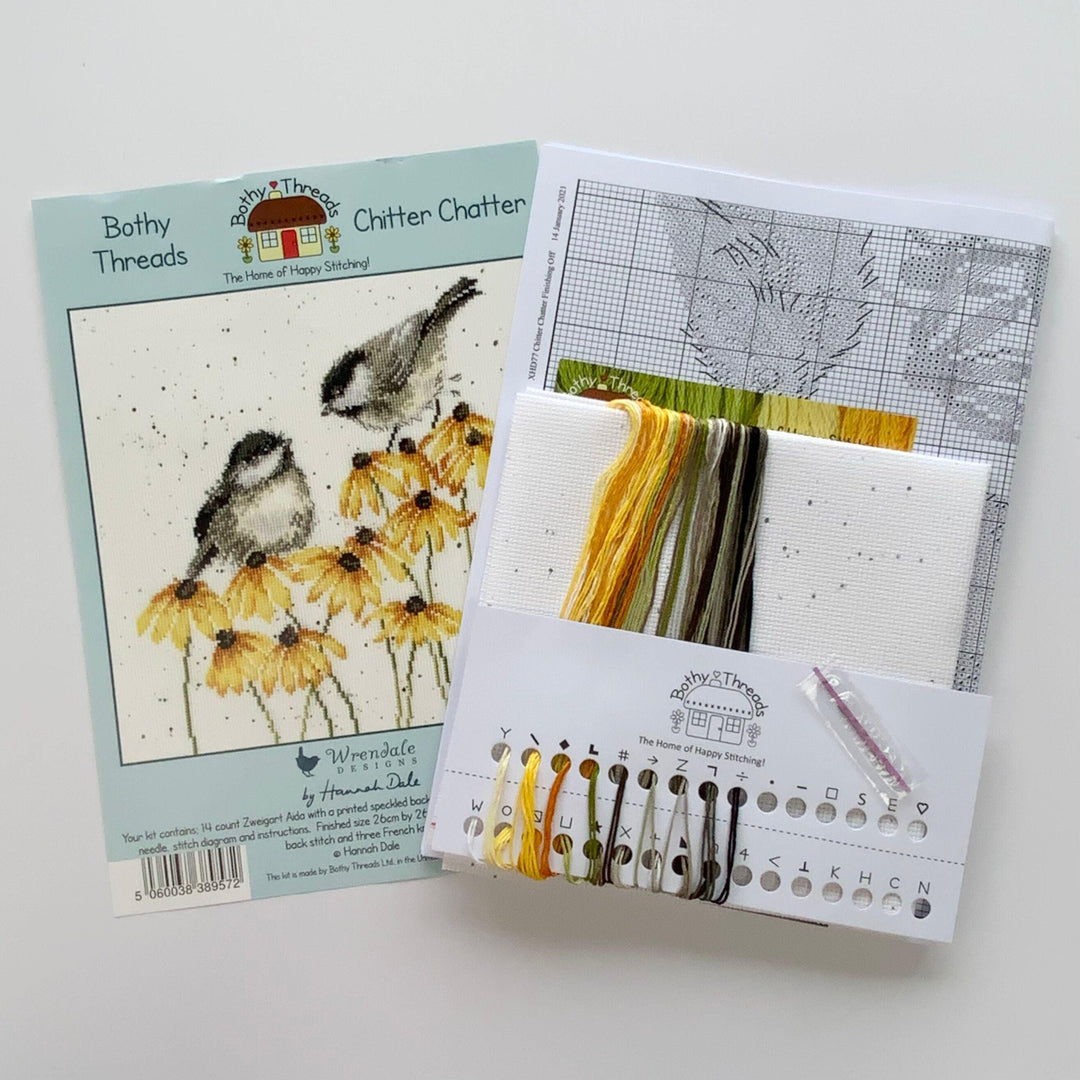 Chitter Chatter XHD77 Counted Cross Stitch Kit