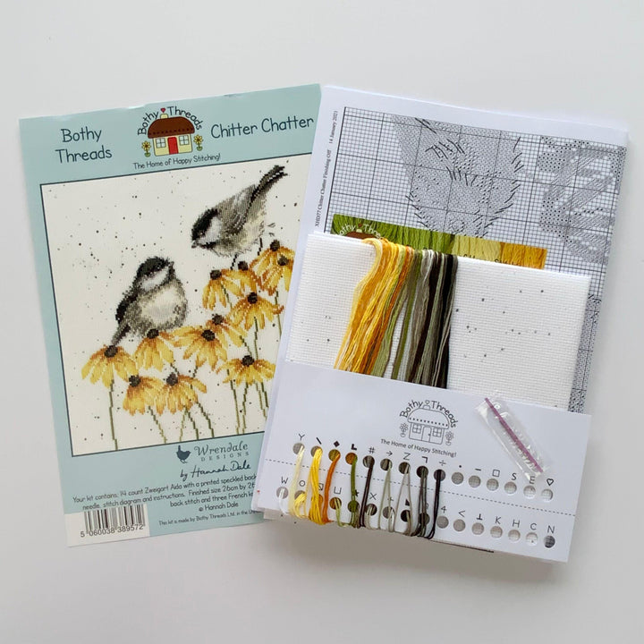 Chitter Chatter XHD77 Counted Cross Stitch Kit
