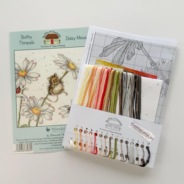 Daisy Mouse XHD80 Counted Cross Stitch Kit