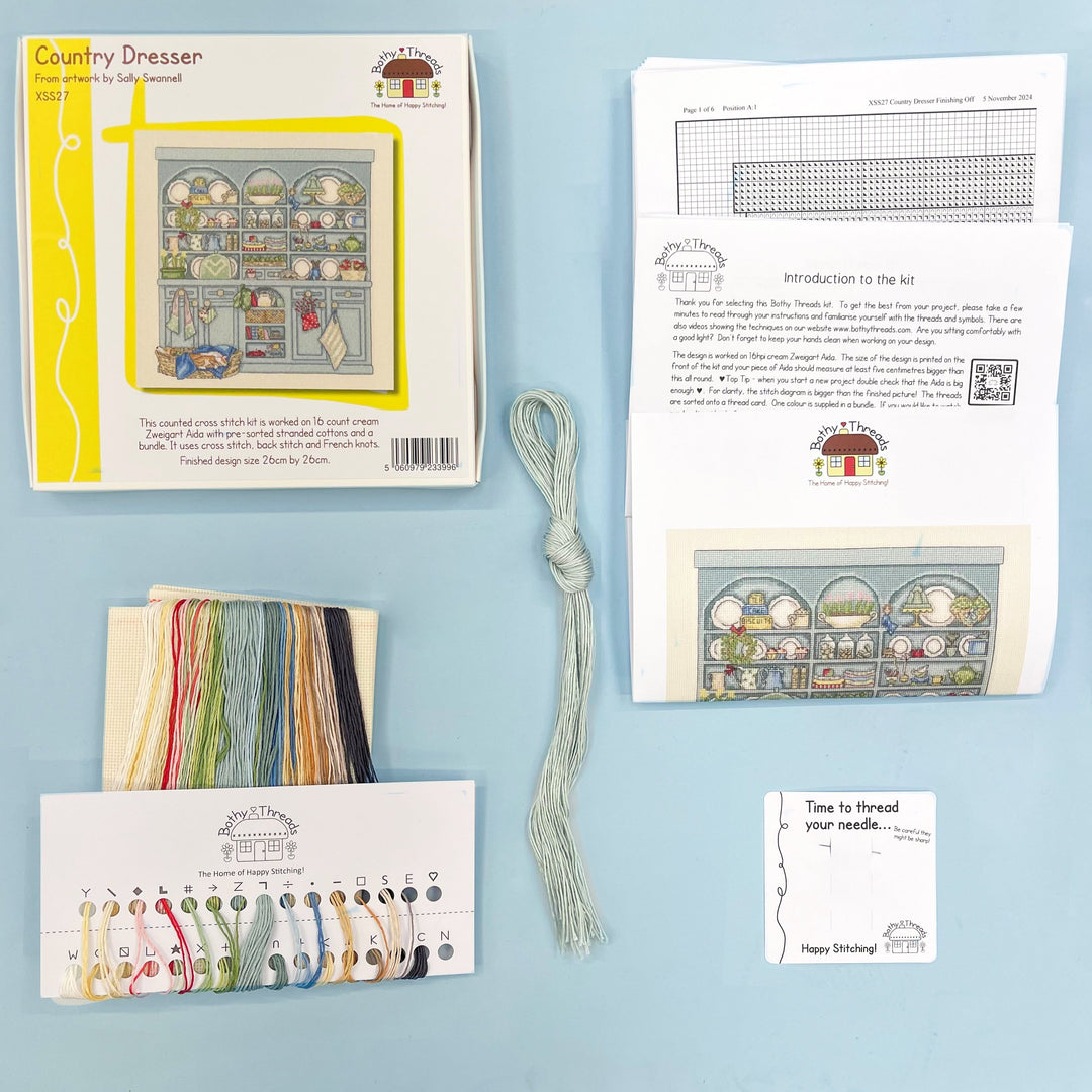 Country Dresser XSS27 Counted Cross Stitch Kit