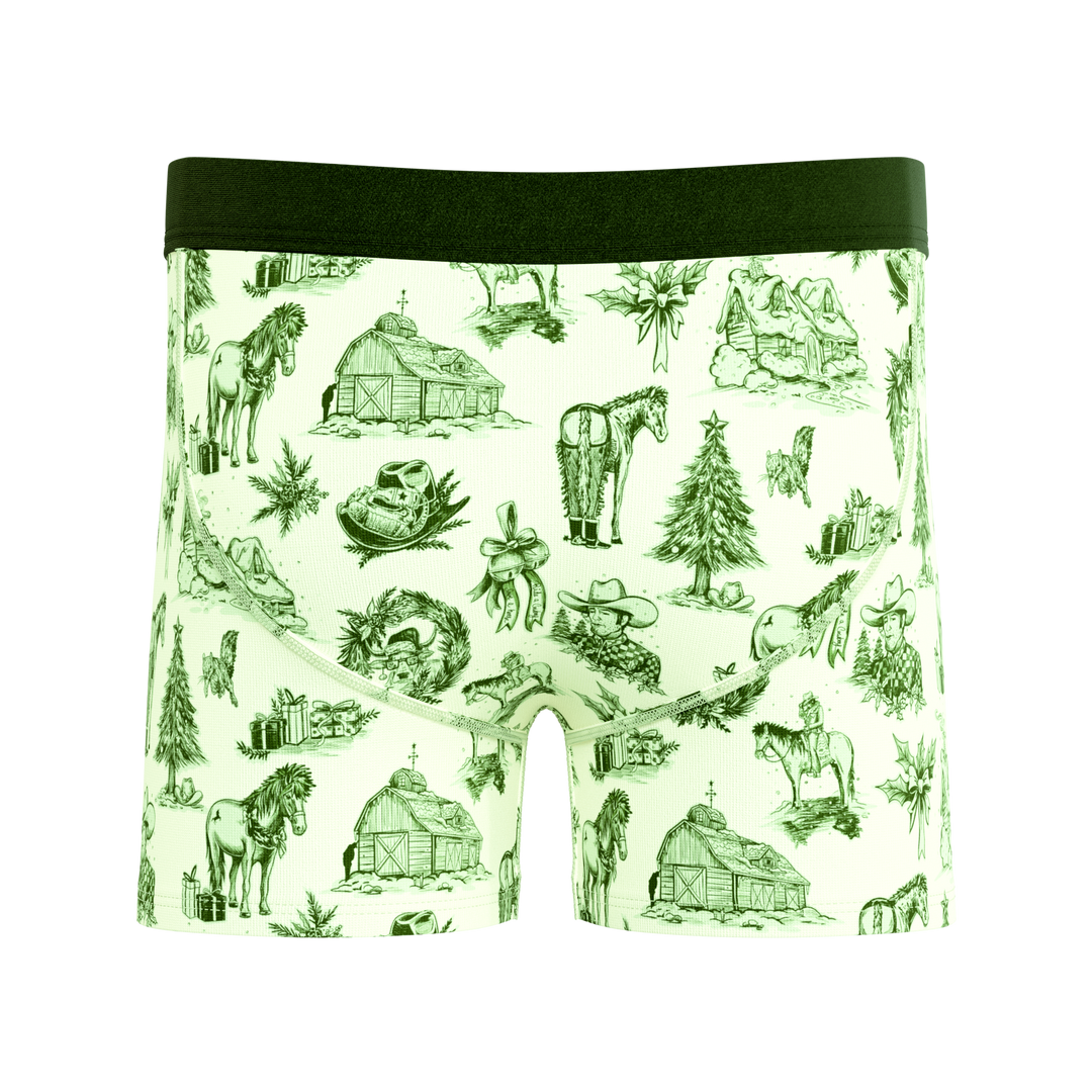The Western Wonderland | Western Toile Boy's Boxer Briefs