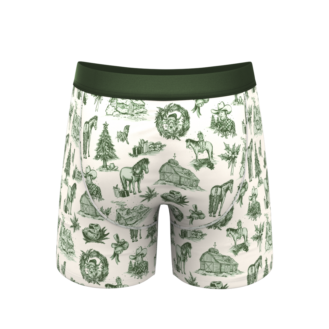 The Western Wonderland | Western Toile Ball Hammock® Pouch Underwear