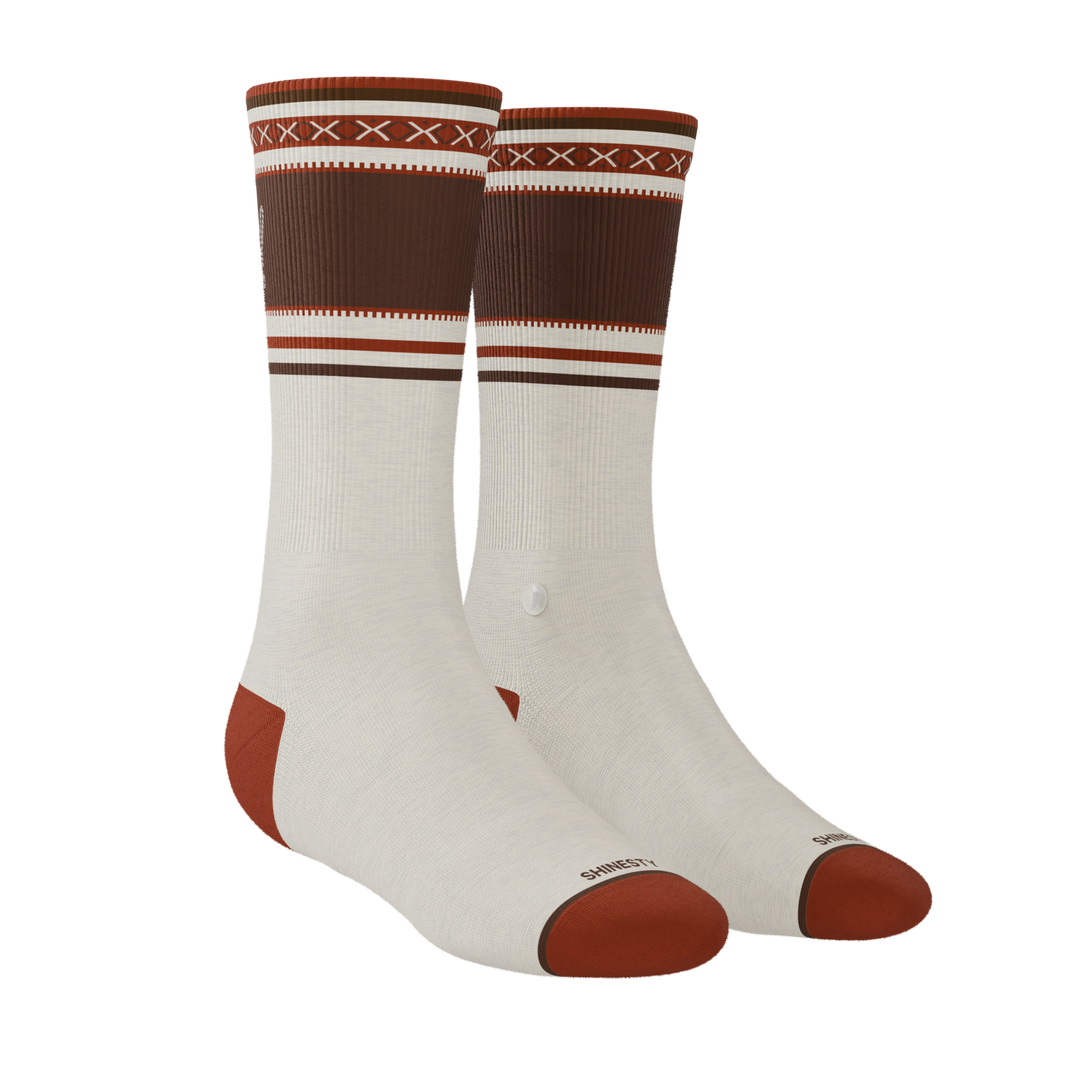 The Yee Haw | Lasso Heel Hammock™ Crew Socks