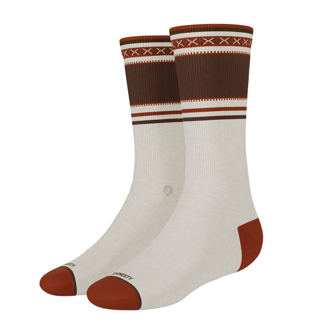 The Yee Haw | Lasso Heel Hammock™ Crew Socks
