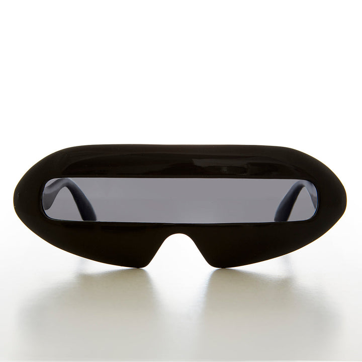 Futuristic Cyclops Robot Single Lens Vintage Sunglass  - Zepter