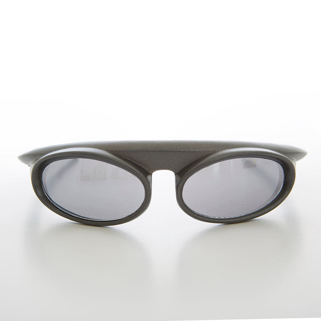 Futuristic Wrap Around Goggle Vintage Sunglass - Zurich