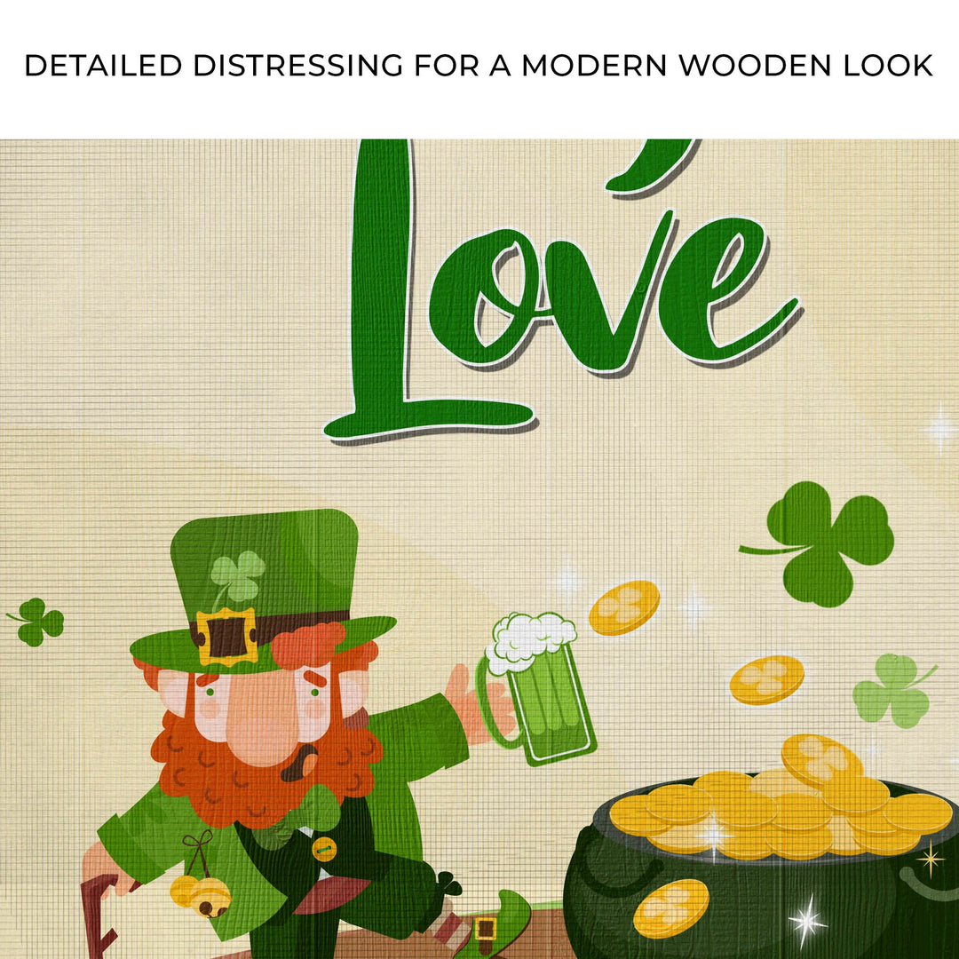 St. Patrick's Day Lucky In Love Sign