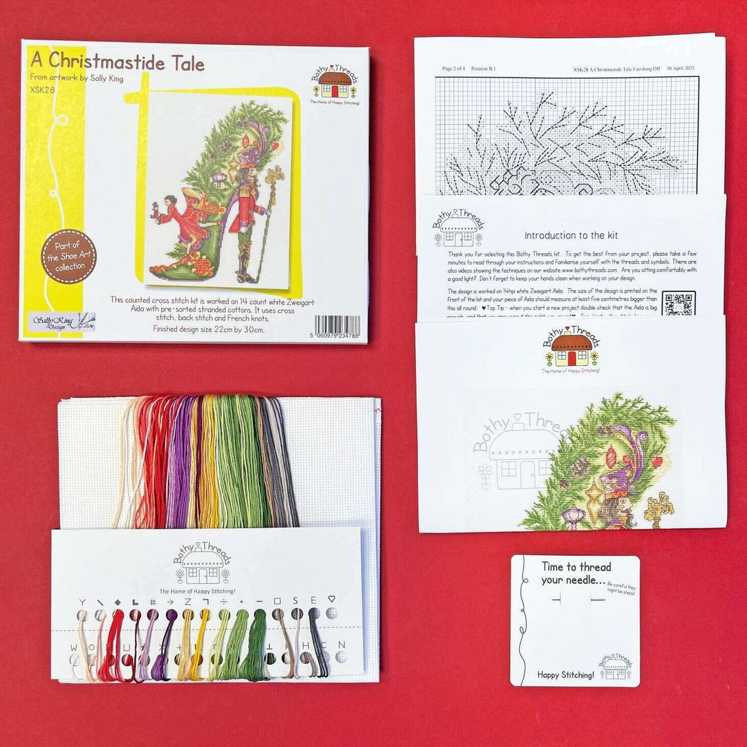 A Christmastide Tale XSK28 Counted Cross Stitch Kit