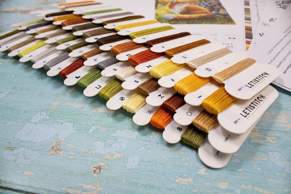 A Friend for Little Fox L8061 Counted Cross Stitch Kit