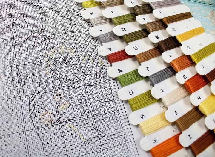 A Friend for Little Fox L8061 Counted Cross Stitch Kit