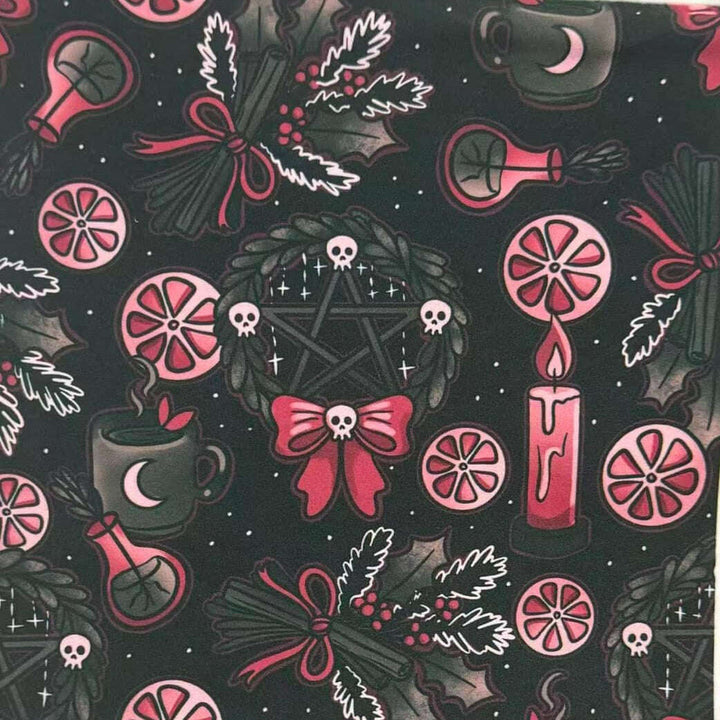 A Gothic Yule Semi-Exclusive Leggings - High-quality Handcrafted Vibrant