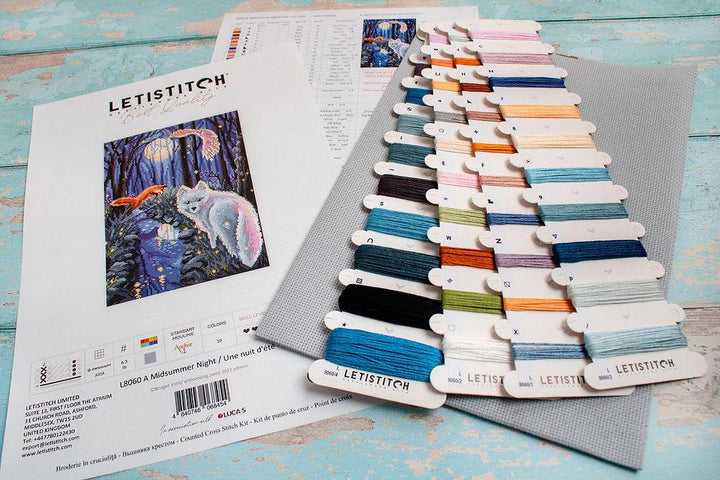 A Midsummer Night L8060 Counted Cross Stitch Kit