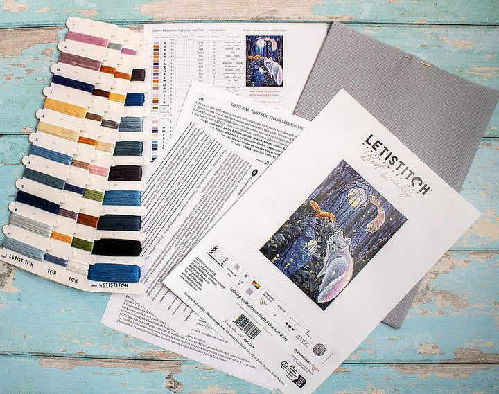 A Midsummer Night L8060 Counted Cross Stitch Kit