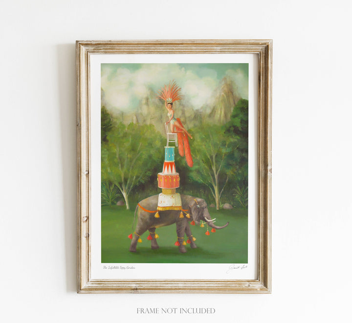 The Infallible Tippy Gordon Art Print - 8.5" X 11"