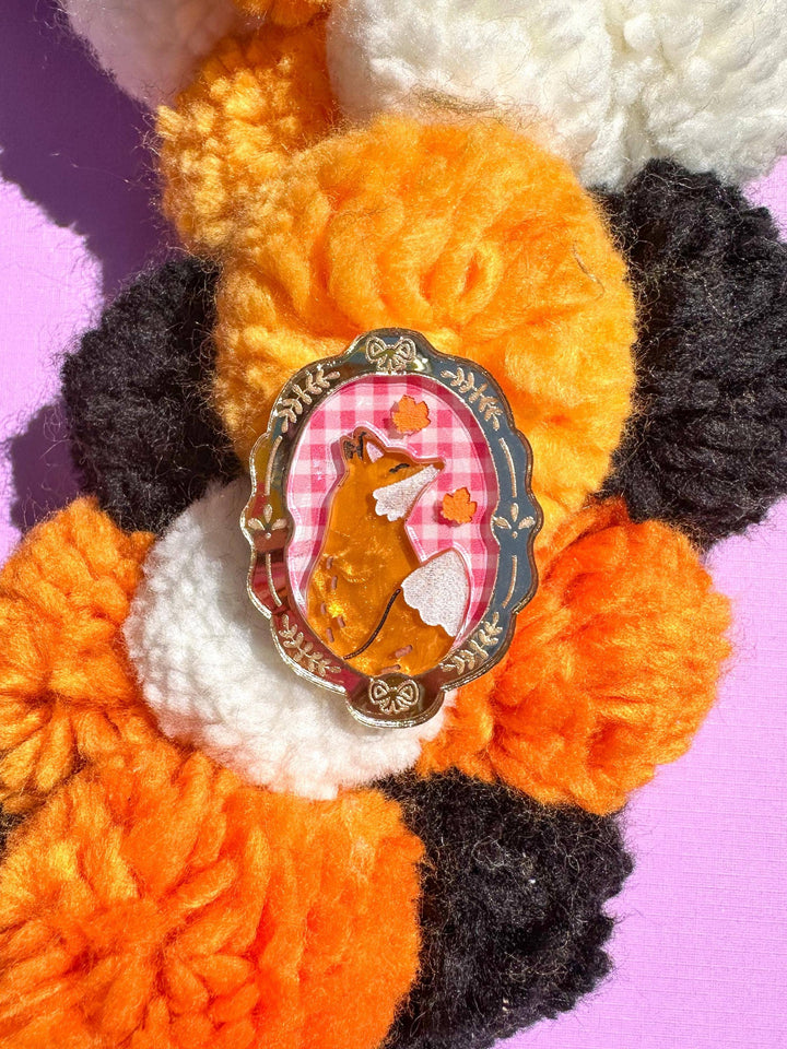 Halloween Animal Portraits Frame Magnet/Brooch