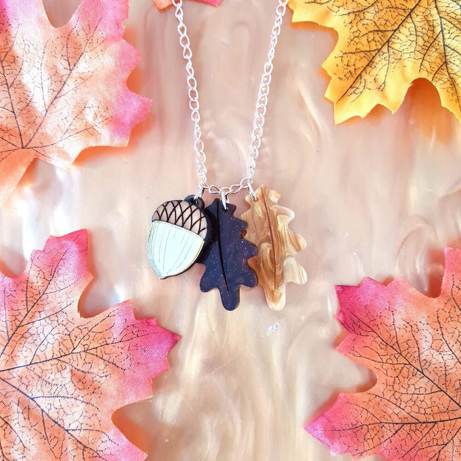 Acorn Charm Pendant 