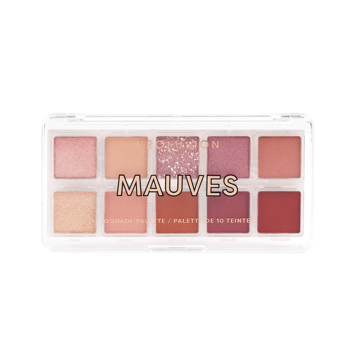 Essentials 10 Shade Palette – Mauves