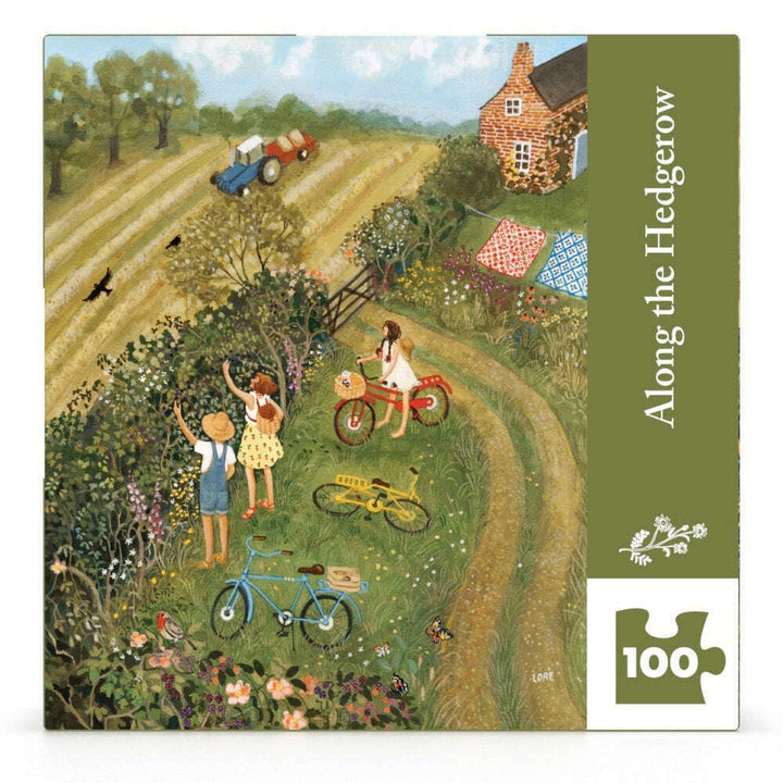 Along the Hedgerow Mini Jigsaw Puzzle