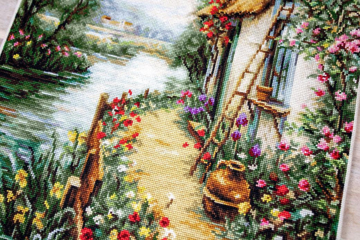 Along the River B581L Counted Cross-Stitch Kit