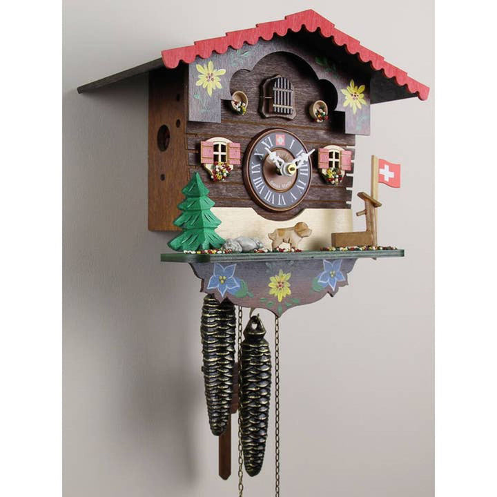 Alpine Flower Chalet by Kit Cat Klock  1