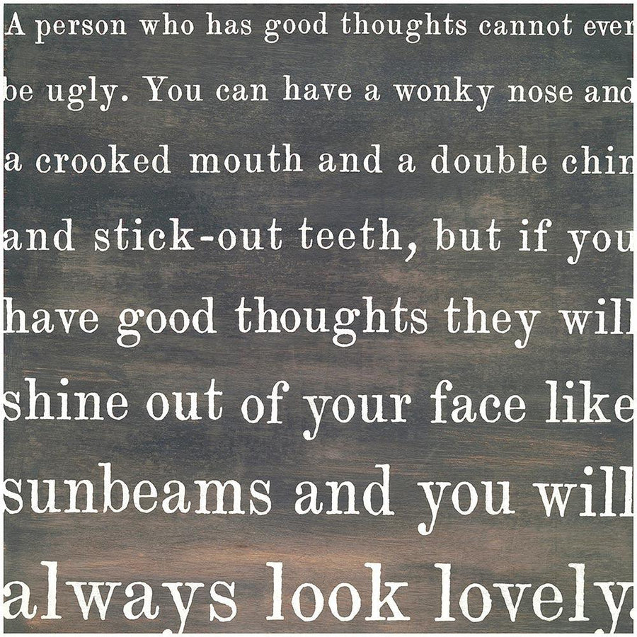 "Always Look Lovely" Gallery Wrap Art Print - Quirks!