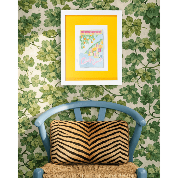 Amalfi Coast Matchbook Art Print