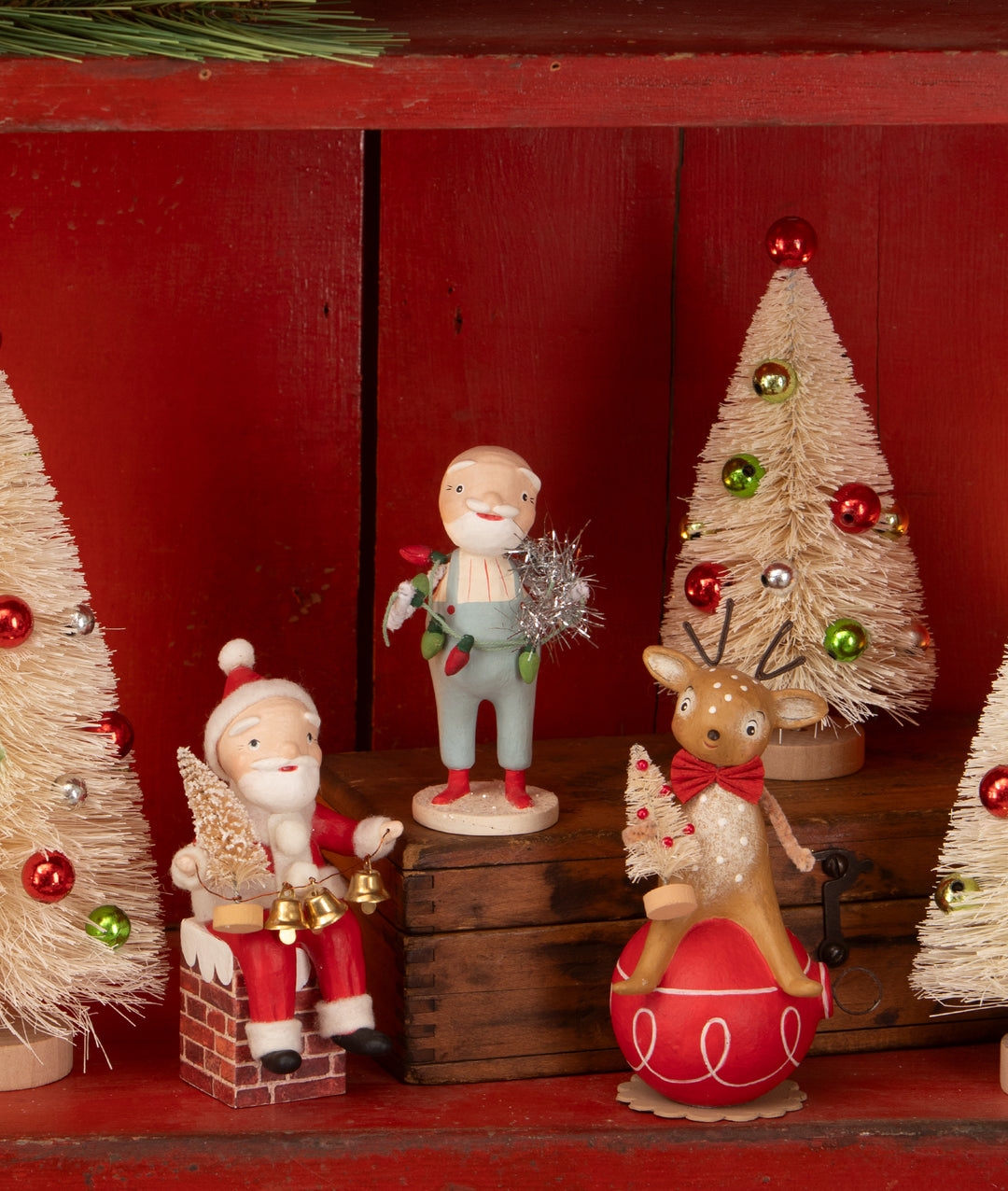 Santa on Chimney by Bethany Lowe Designs, image 5